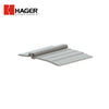 HAGER - 520S - Panic Threshold - 5 Inch by 1/2 Inch - Milled Aluminum