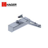 HAGER - 5300-MLT - Surface Closer Push or Pull Side Tri Mount Mounting - Size 1 to 6 Adjustable - Grade 1