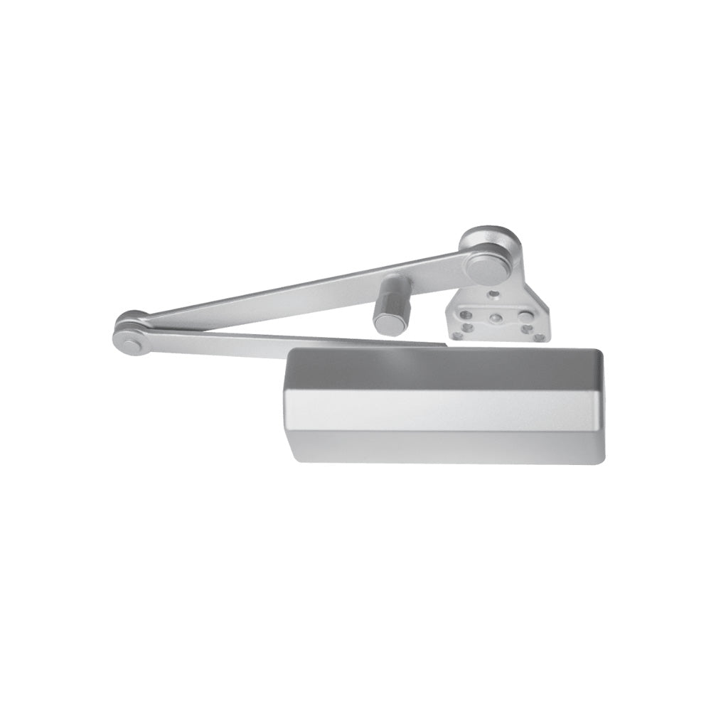 HAGER - 5300-PAR - Surface Closer Push or Pull Side Parallel Arm Mounting - Size 1 to 6 Adjustable - Grade 1 - Aluminum