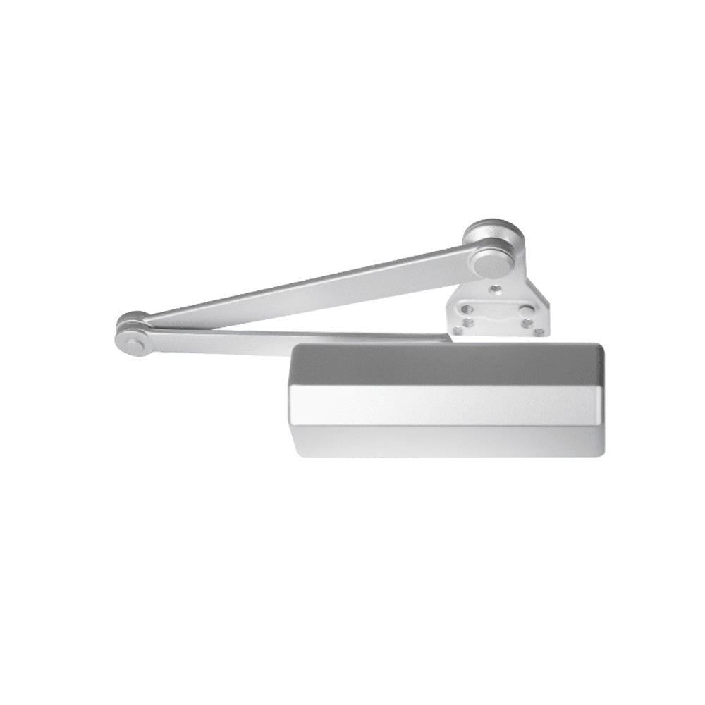 HAGER - 5300-PAR - Surface Closer Push or Pull Side Parallel Arm Mounting - Size 1 to 6 Adjustable - Grade 1 - Aluminum