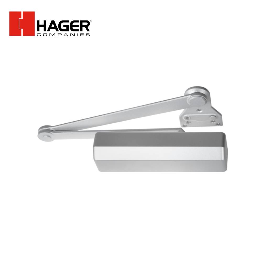 HAGER - 5300 - Door Closer - Grade 1 - Sprayed Aluminum