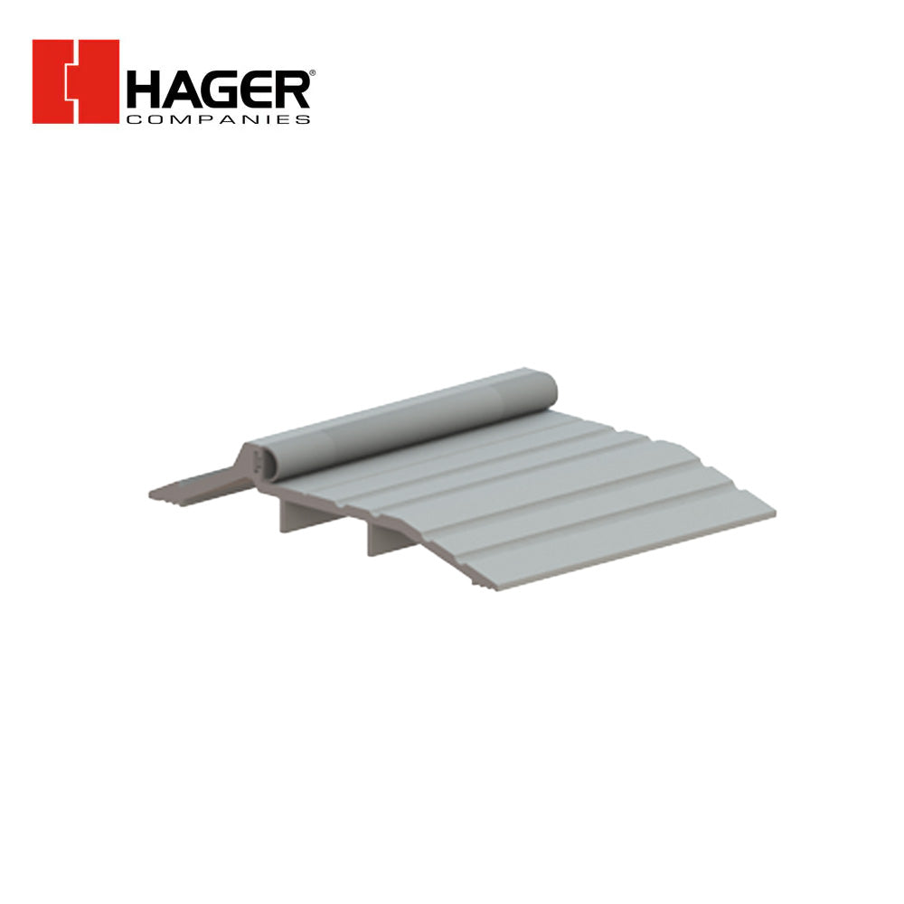 HAGER - 541S - Panic Threshold with Vinyl Insert - 36 - Milled Aluminum