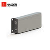 HAGER - 740S - Automatic Door Bottom - Surface Applied End Caps Furnished - Neoprene Insert - 36 - Clear Aluminum