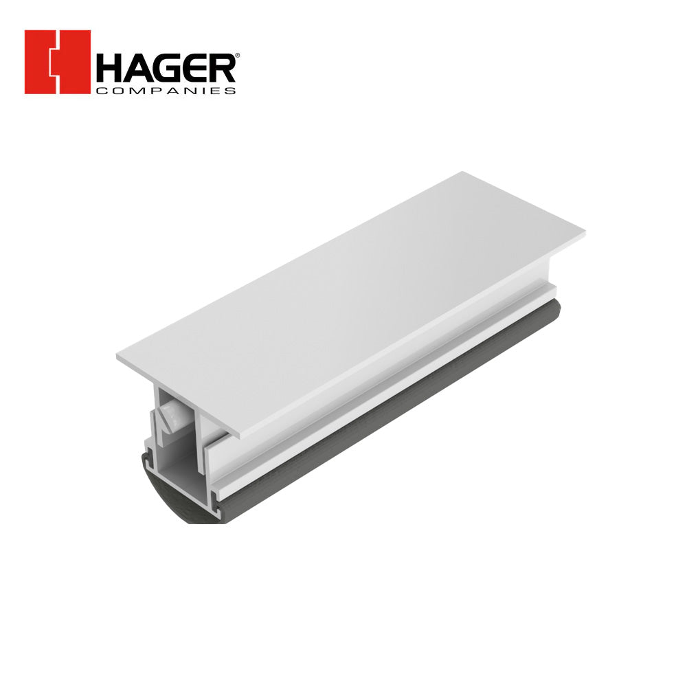 HAGER - 742S - Automatic Door Bottom Hollow Metal Door Application - Vinyl Insert - 36 - Milled Aluminum