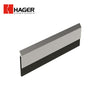 HAGER - 752S - Door Bottom Sweep with Vinyl Insert - 36 - Clear Aluminum