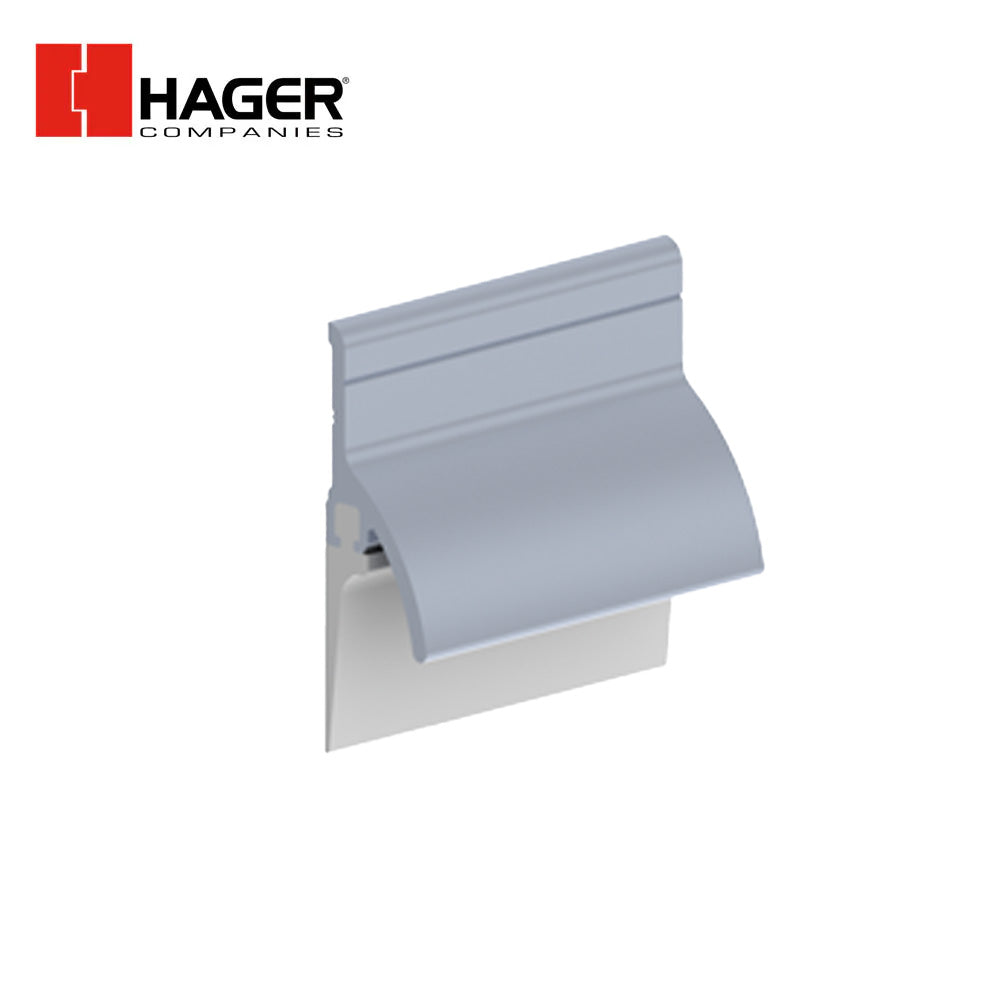 HAGER - 770S - Door Bottom Sweep with Rain Drip - 36 - Milled Aluminum