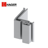 HAGER - 780-041HD - Heavy Duty Concealed Leaf Continuous Geared Hinge - Swing Clear Action