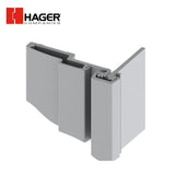 HAGER - 780-045HD - Heavy Duty Half Surface Continuous Geared Hinge