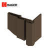 HAGER - 780-045HD - Heavy Duty Half Surface Continuous Geared Hinge