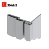 HAGER - 780-046HD - Heavy Duty Half Surface Continuous Geared Hinge