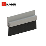 HAGER - 801S - Door Bottom Sweep - Milled Aluminum