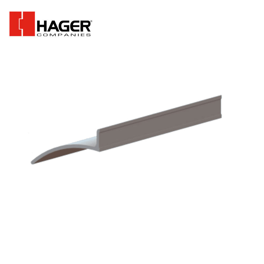 HAGER - 810S - Overhead Rain Drip - Milled Aluminum