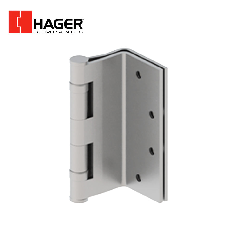 HAGER - BB1260 - Full Mortise Ball Bearing Swing Clear Hinge - 4.5 - 5 Knuckle - Satin Chrome