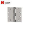 HAGER - BB1279 - Full Mortise Ball Bearing Hinge with 5 Knuckle