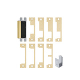 HES - 1600 Series - Electric Strike Body for Cylindrical or Mortise Latchbolt and Deadbolt Locks with 1LB and 1DB (1J 1K 1KD 1KM 1N 1ND 1NM 1NTD) Faceplate Kit - Grade 1 - Auto-Sensing 12/24 VDC