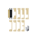 HES - 1600 Series - Electric Strike Body for Cylindrical or Mortise Latchbolt and Deadbolt Locks with 1LB and 1DB (1J 1K 1KD 1KM 1N 1ND 1NM 1NTD) Faceplate Kit - Grade 1 - Auto-Sensing 12/24 VDC