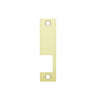 HES - 1006 Series - Faceplate for Mortise Locks up to 3/4 Inch Throw - KD Option (4-7/8 Inch x 1-1/4 Inch)