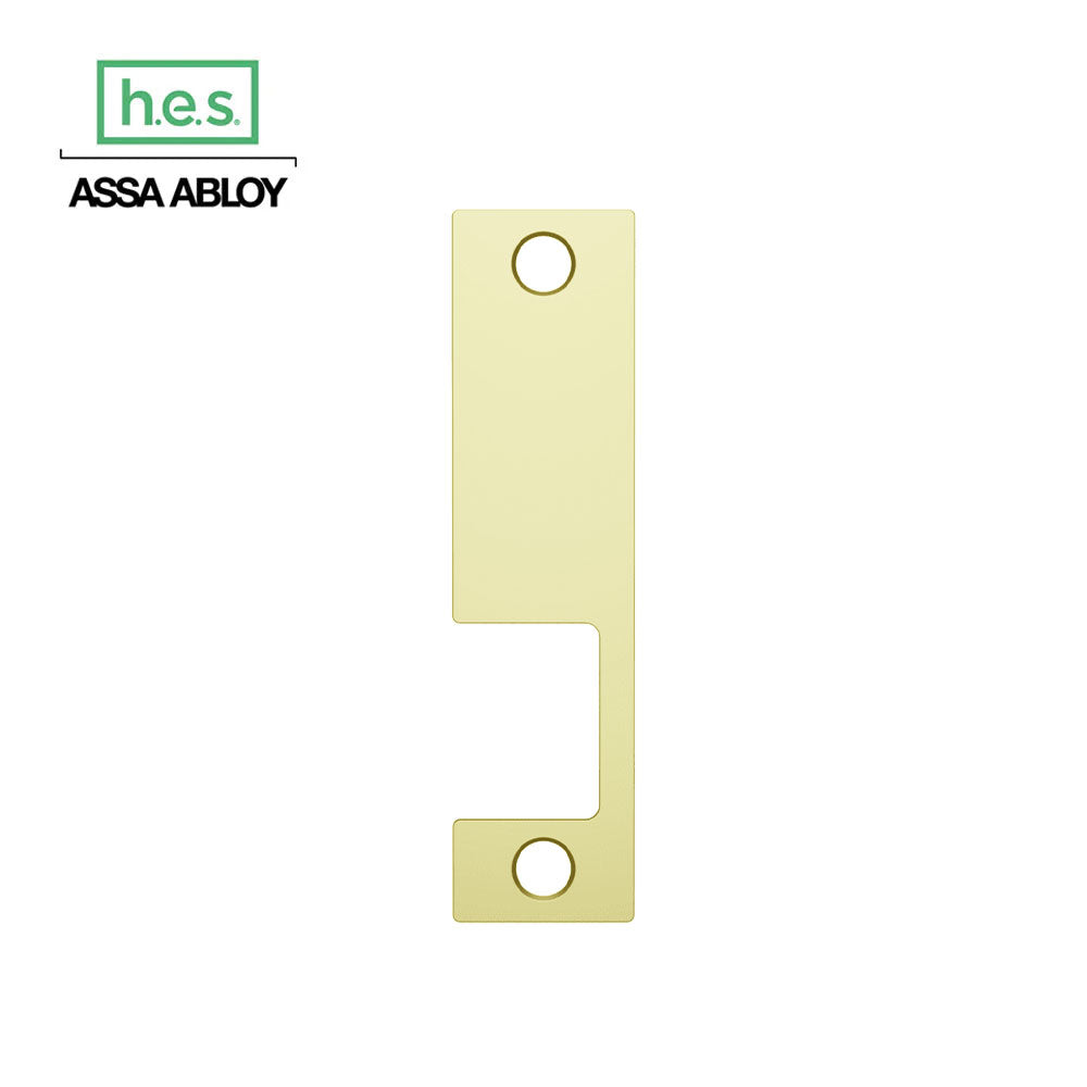 HES - 1006 Series - Faceplate for Mortise Locks up to 3/4 Inch Throw - KD Option (4-7/8 Inch x 1-1/4 Inch)