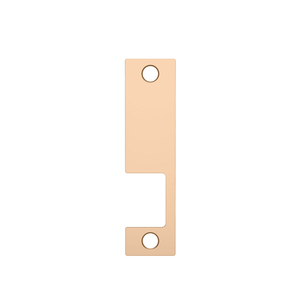 HES - 1006 Series - Faceplate for Mortise Locks up to 3/4 Inch Throw - KD Option (4-7/8 Inch x 1-1/4 Inch)