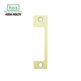 HES - 1006 Series - Faceplate for Mortise Locks with 1 Inch Deadbolt - ND Option (4-7/8 Inch x 1-1/4 Inch) - Night Latch Function Only