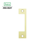 HES - 1006 Series - Faceplate for Mortise Locks with 1 Inch Deadbolt - NM Option (4-7/8 Inch x 1-1/4 Inch)