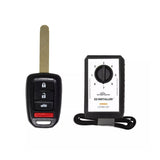 Simple Key 4 Button Remote w/ Panic & Trunk 2013-2015 Honda HNRH-H4TZ2SK and EZ Installer Programmer