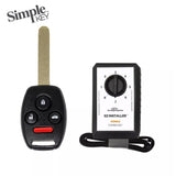 Simple Key 4 Button Remote w/ Panic & Trunk 2006-2011 Honda and EZ Installer Programmer