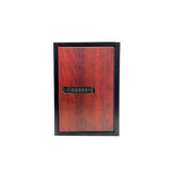 Hudson Lock Digital KeKab 30 Key Capacity Black With Red Wood