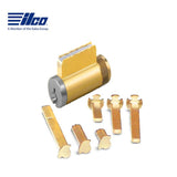 ILCO - 15996EA - Universal KIK / KIL Cylinder - 6-Pin - Schlage C123 Keyway - Zero Bitted - 26D - Satin Chrome