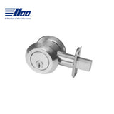 ILCO - Mortise Cylinder Heavy Duty Standard Deadbolt - 2-3/4 Backset - Satin Chrome - Grade 2 (Without Double Cylinder)