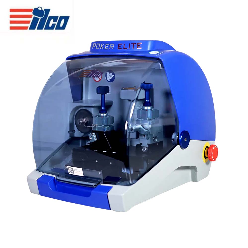 ILCO Poker Elite Automatic Key Cutting Machine for Flat and Cruciform Keys