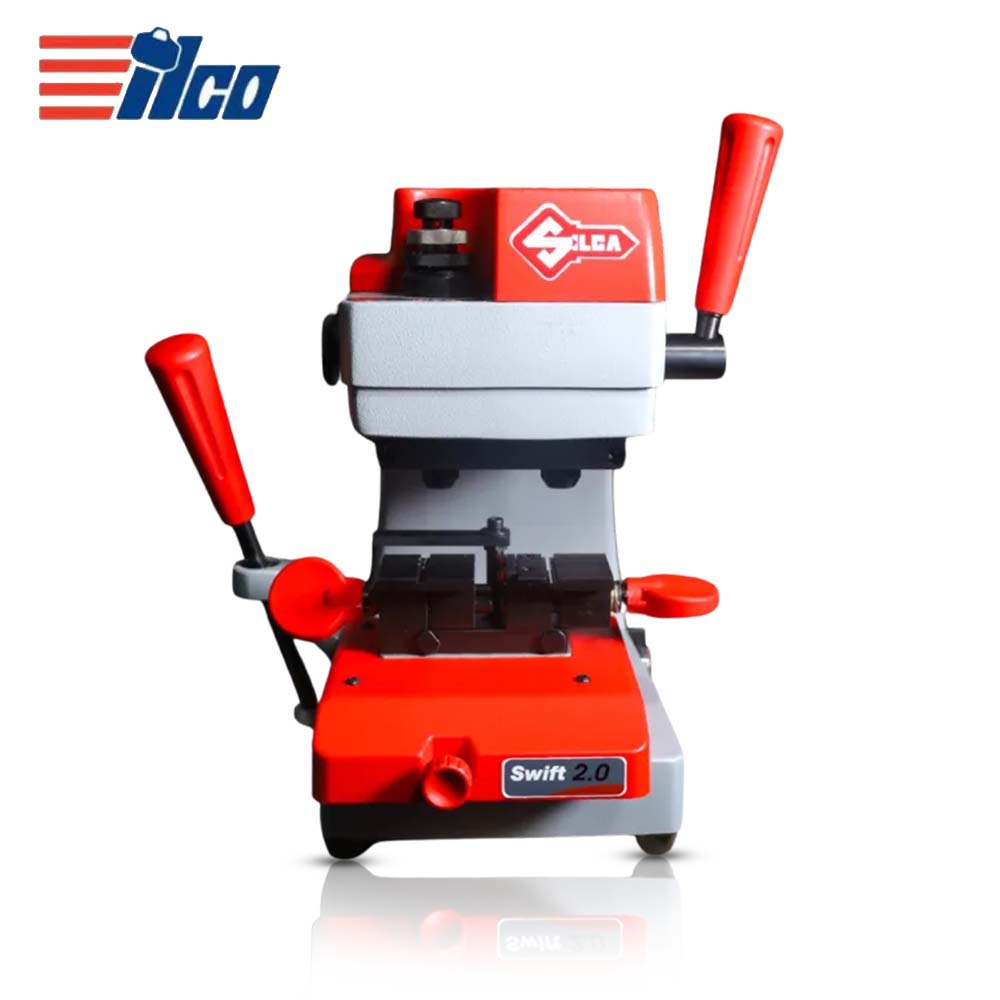 ILCO SWIFT 2.0 Mechanical Key Cutting Machine for Duplication of Laser, Dimple and Tabular Keys