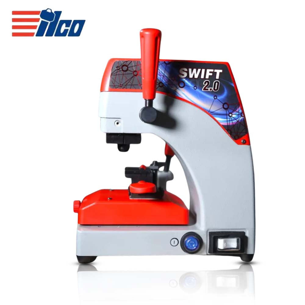 ILCO SWIFT 2.0 Mechanical Key Cutting Machine for Duplication of Laser, Dimple and Tabular Keys