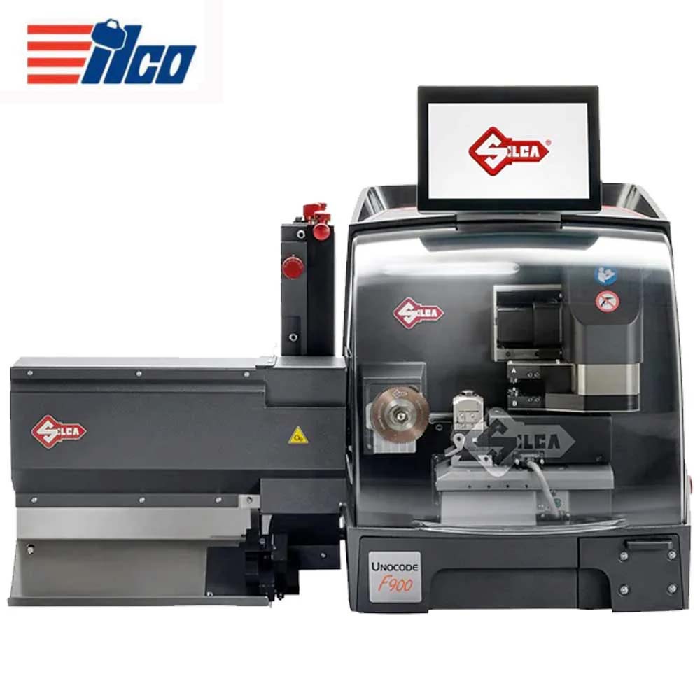 ILCO Unocode F800 All-in-one Automatic Flat Key Cutter, Duplicator, and Engraver