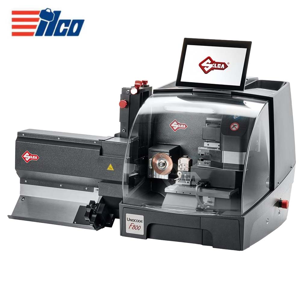 ILCO Unocode F800 All-in-one Automatic Flat Key Cutter, Duplicator, and Engraver