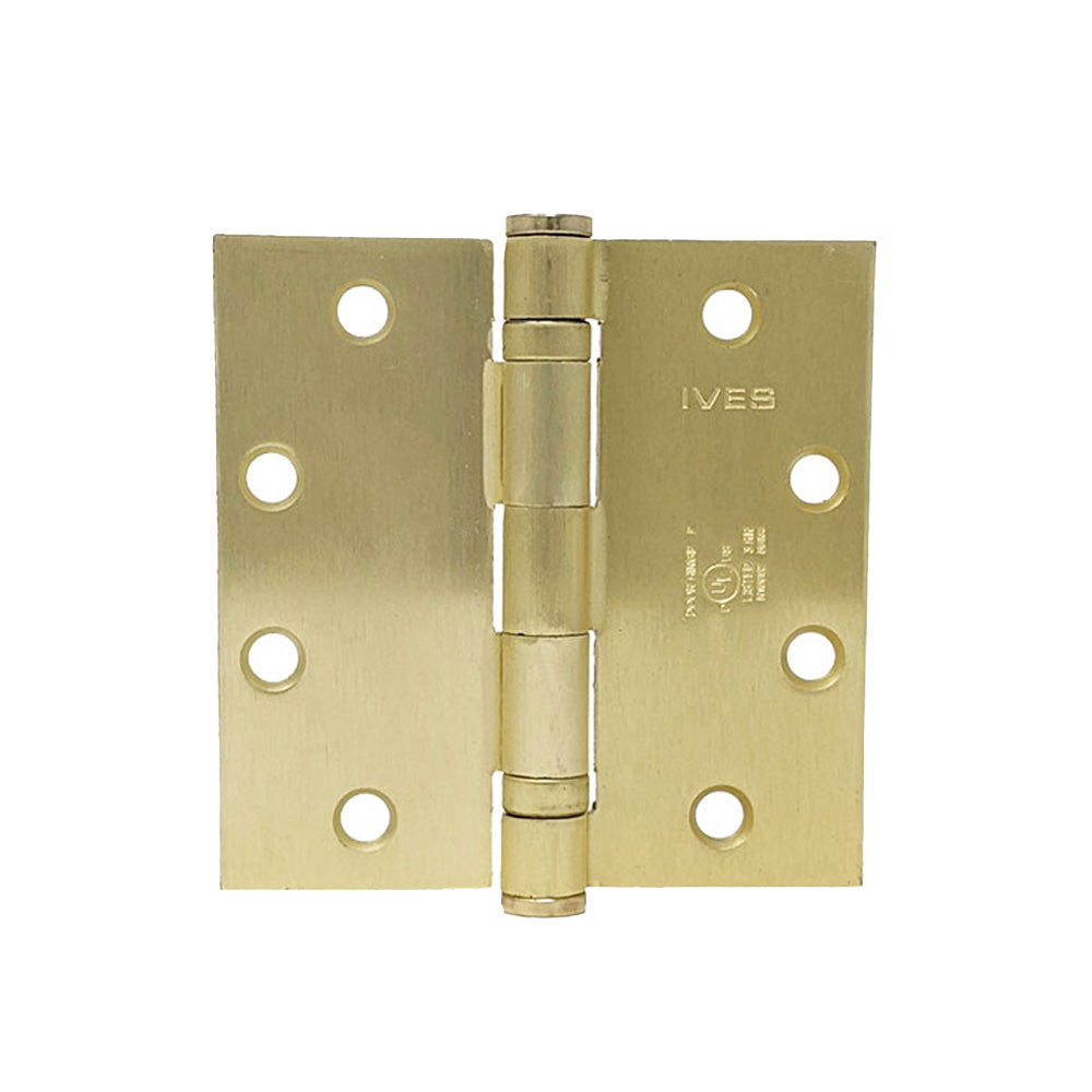 Ives 5BB1 Ball Bearing Full Mortise Hinge - 4.5X4.5 Inch - 5-Knuckle