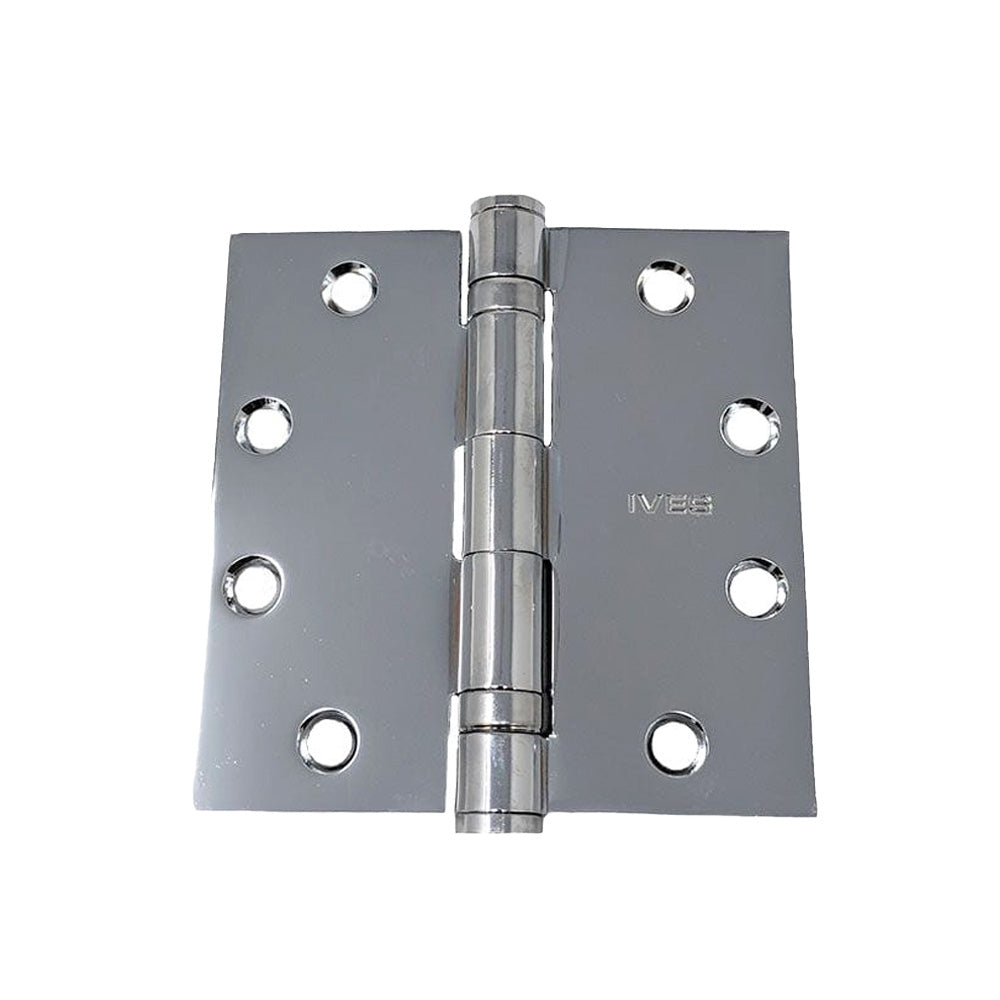 Ives 5BB1 Ball Bearing Full Mortise Hinge - 4.5X4.5 Inch - 5-Knuckle