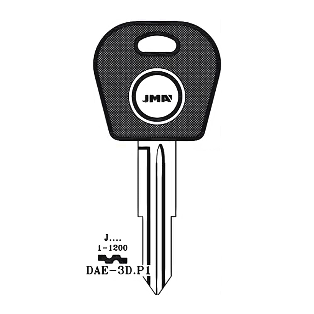 2009 - 2013 JMA GM Key Shell (Chipless) - B114RPT - TP00DAE-3D.P1