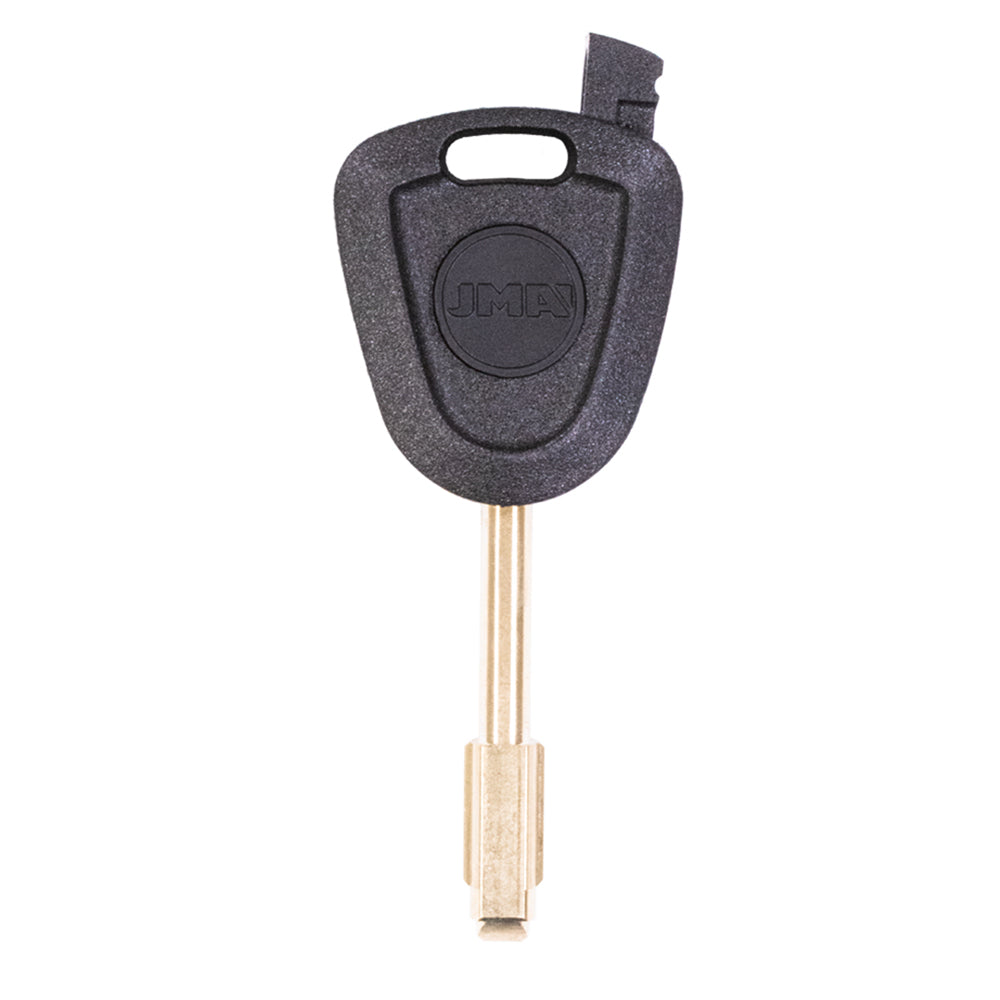 2000 - 2013 Jaguar Ford Transponder Key Shell - FO21T7 -Tibbe 6 Cuts Plug Style - TP00JAU-2.P