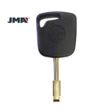 2000 - 2013 Jaguar Ford Transponder Key Shell - FO21T7 -Tibbe  6 Cuts Plug Style - TP00FO-6.P