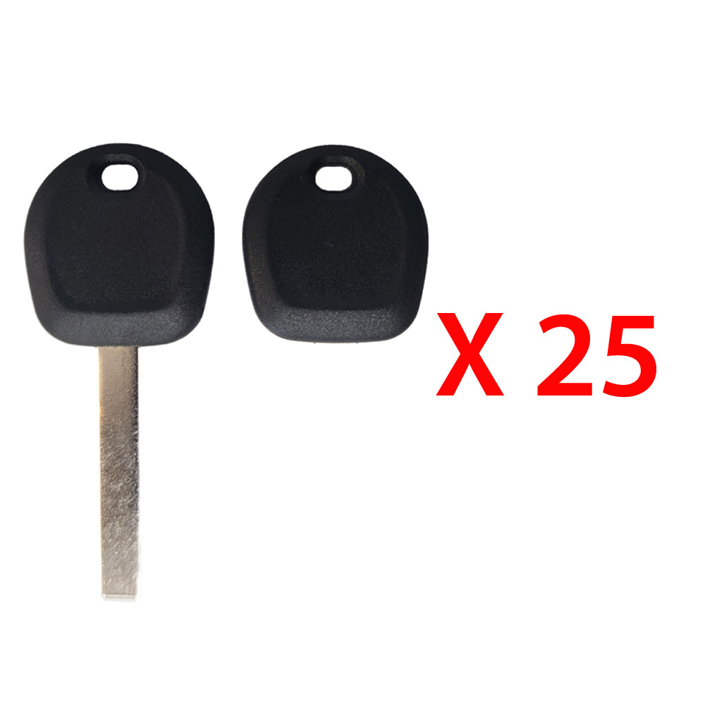 2015 - 2020 GMC Canyon Transponder Key Shell 8 Cuts - HU100 (25 Pack)