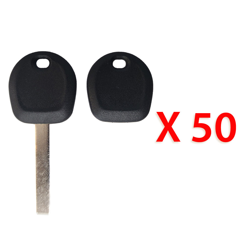 2019 - 2022 GMC Canyon Yukon Transponder Key Shell 8 Cuts - HU100 (50 Pack)