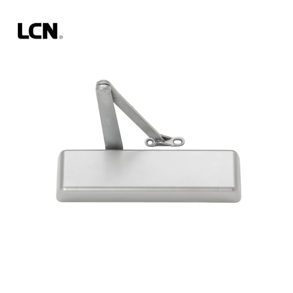 LCN - 4011 - Hydraulic Door Closer - Plastic Cover - Optional Arm Function - Optional Handed - Grade 1 - 689 (Aluminum Painted Finish)