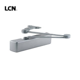 LCN - 4040XP - Surface Door Closer - Cush Arm - Plastic Cover - Adjustable Size 1-6 - Grade 1 - 689 (Aluminum Painted Finish)