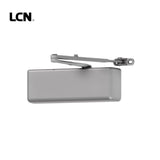 LCN - 4040XP - Surface Door Closer Regular Arm - Non-Handed - Adjustable Size 1-6 - Plastic Cover - Grade 1 - 689 (Aluminum Painted Finish)