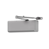 LCN - 4040XP - Surface Door Closer Regular Arm - Adjustable Size 1-6 - Metal Cover - Left-Handed - Grade 1 - 689 (Aluminum Painted Finish)