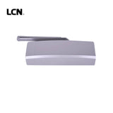 LCN - 4050A - Regular Arm Shoe Door Closer - Adjustable Size 1-6 - Plastic Cover - Grade 1 - 689 (Aluminum Painted Finish)