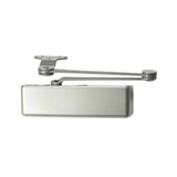 LCN - 4111-EDA - Surface Door Closer - Extra Duty Arm with 62G Shoe - Plastic Cover - Size 1-5 - Grade 1 - Optional Handed - 689 (Aluminum Painted Finish)