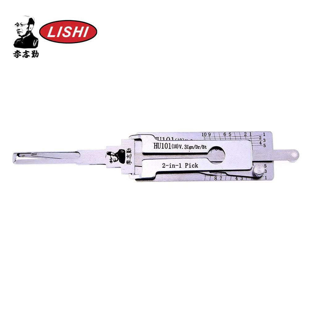 Automotive Original Lishi Starter Pack with Free Pinning Mat and Training Vice Grip - Bundle of 13 Lishis and Cylinders