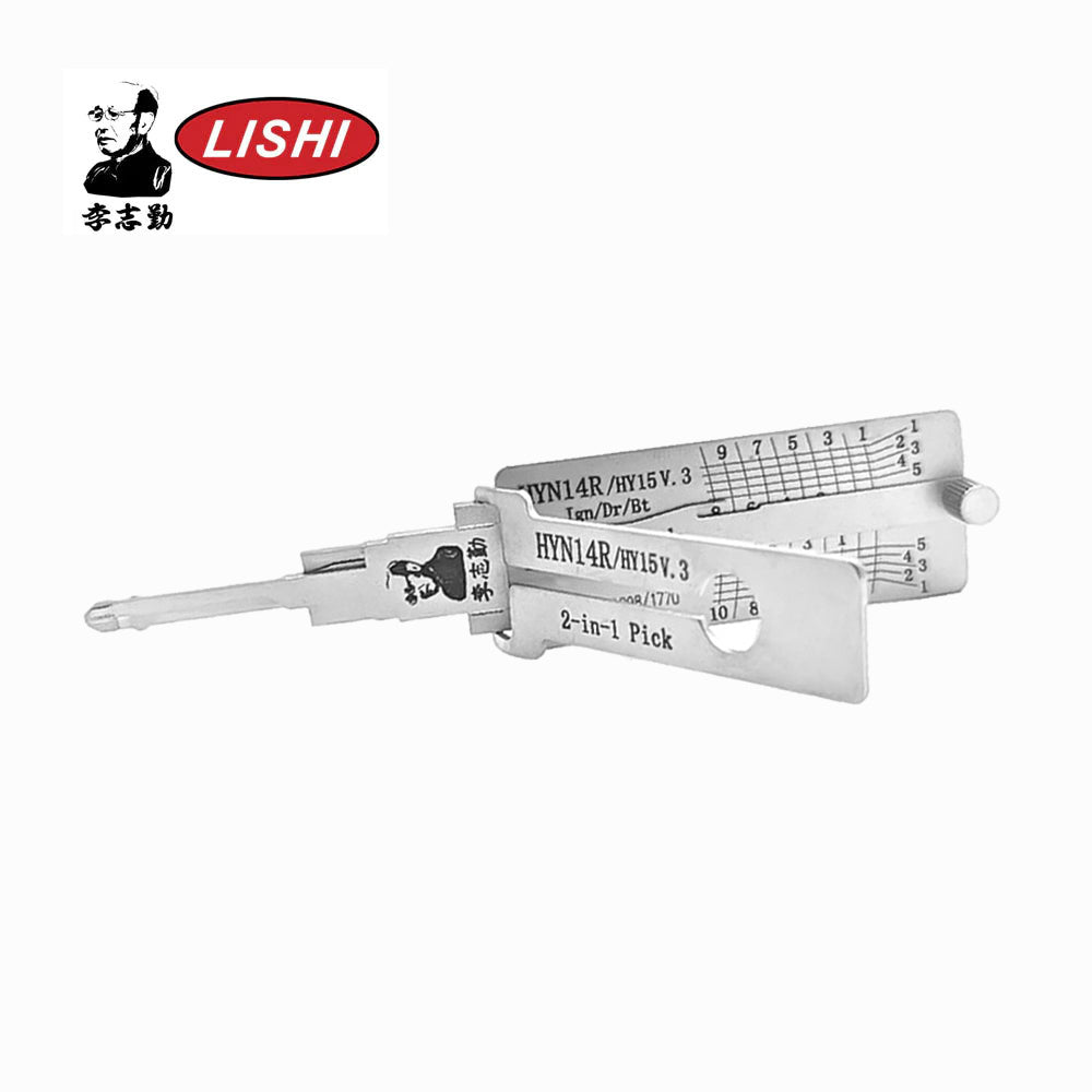 Original Lishi HYN14R/HY15 2in1 Decoder and Pick for Hyundai